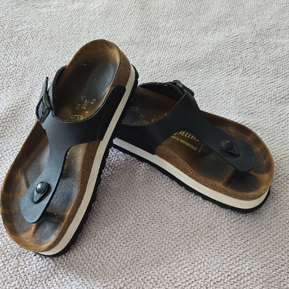 Birkenstock Black Sandals - Picture 1 of 7
